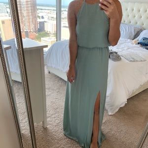 Show Me Your MuMu Heather Halter Dress